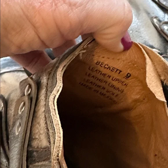 FREEBIRD Beckett 9 pewter boots - Picture 9 of 9